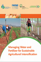 Managing Water and Fertilizer for Sustainable Agricultural Intensification