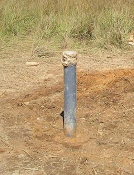 Capped well in Mozambique