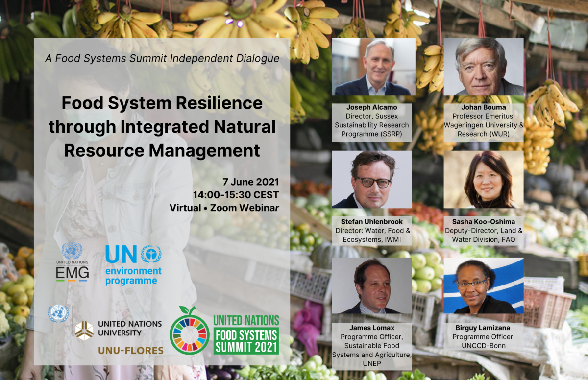 UNFSS Independent Dialogue: Food System Resilience through Integrated Natural Resource Management