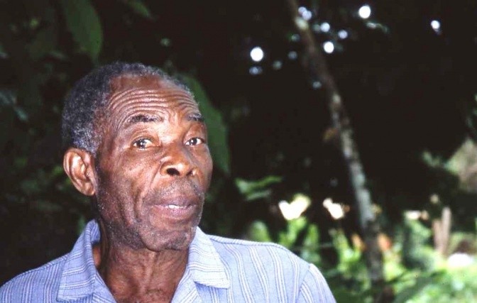 Cameroon cacao farmer