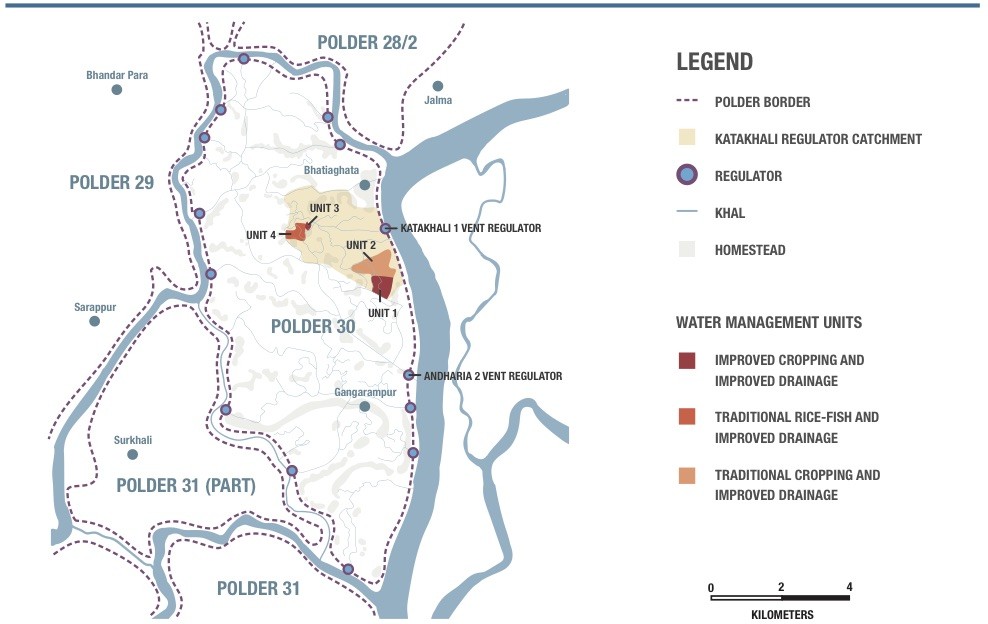 Map of Polder 30