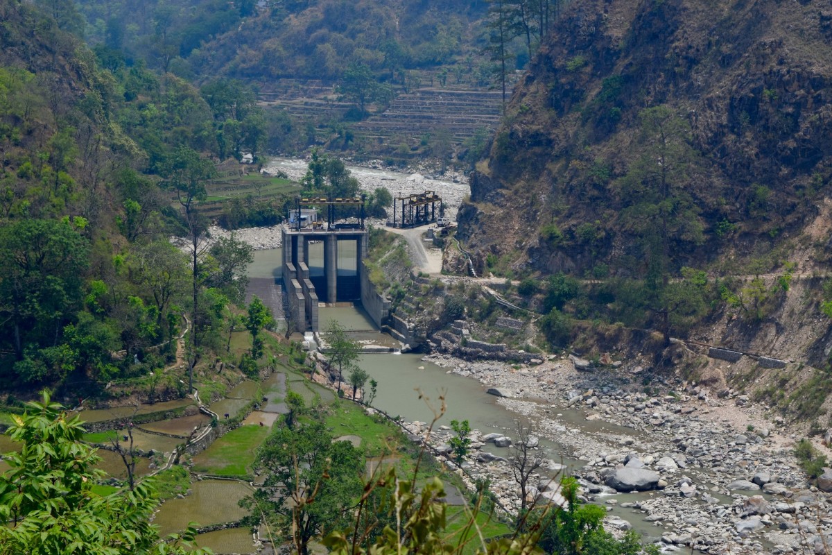 Run-of-the-river hydroelectric scheme