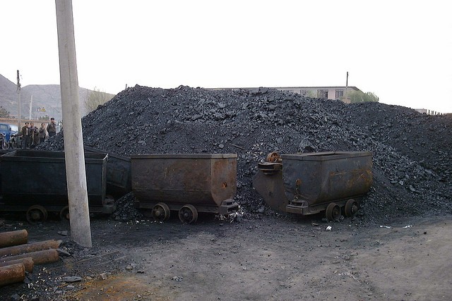 A coal mine in northern Laos. Mining in Laos Photo: Peter Van den Bossche