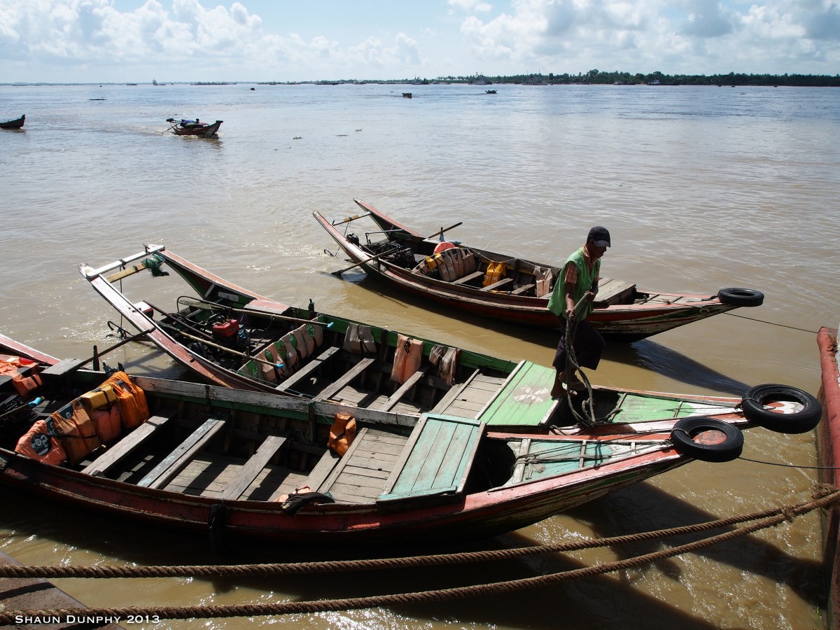 Ayeyarwady River Boats