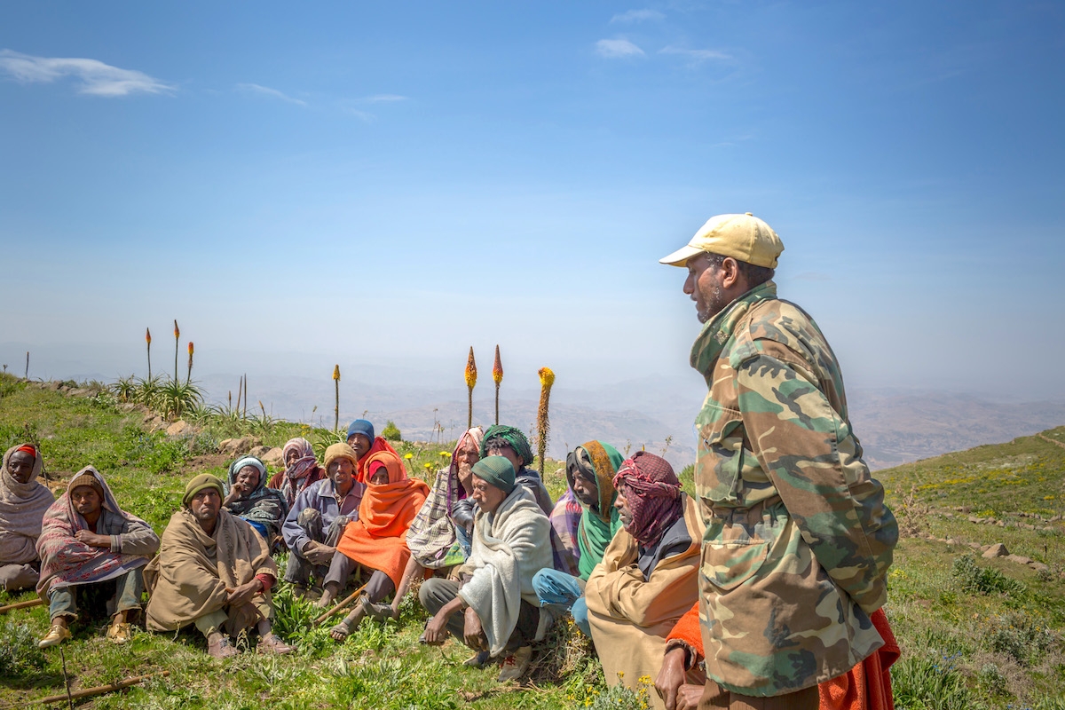 Highland Yewol farmers meet to discuss project plans