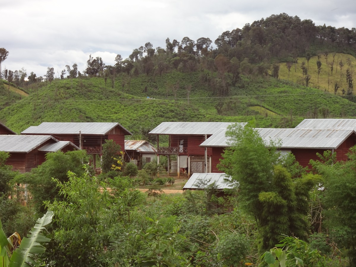 resettlement village in Bolikhamxay province Lao