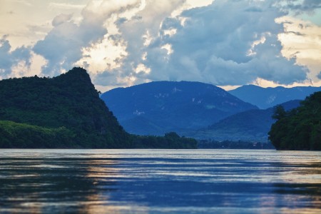 River in Luang Prabang Province, Lao PDR