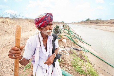 india water pipes canal farm