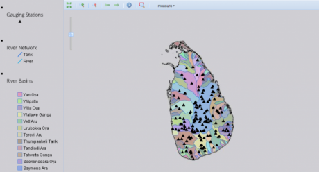Sri Lanka Water Information System SLEFlow calculator
