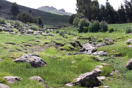 Small river highland watershed Ethiopia SHARE