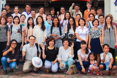 All of the fellows at the research design workshop in Hanoi, May 20-22, 2015.20 to 22nd May, 2015 